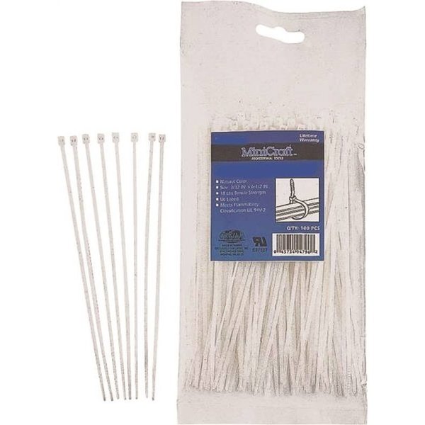 Prosource Cable Tie 11In 50Lb 25Pc Clear CV280-253L